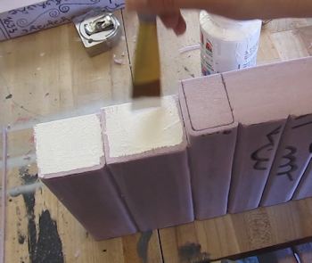 Paint the tops
