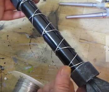 Make a Flanged Mace part 3