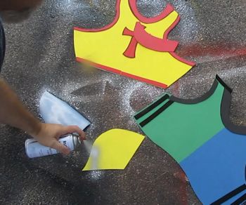 Test the paint first
