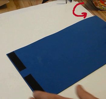 Apply velcro