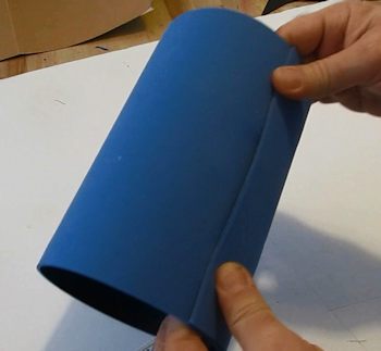 Roll into a tube