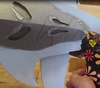 Add hot glue details