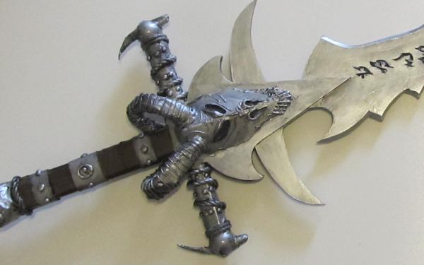 Closeup of Frostmourne