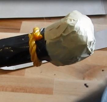 Attach the pommel