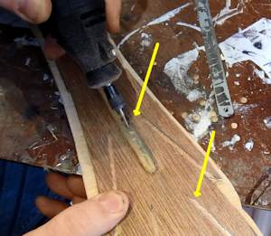 Carve detail work