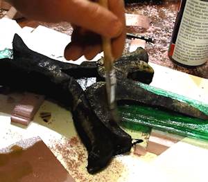 Painting the handle