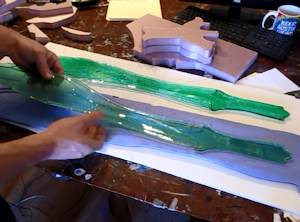 Remove the piece from the mold