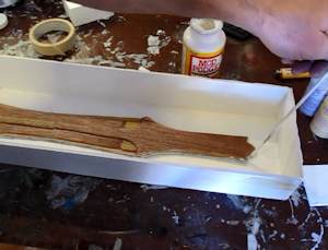 The model is in the box