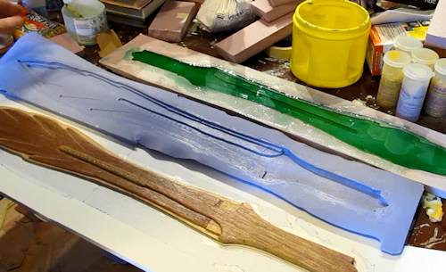The mold is done