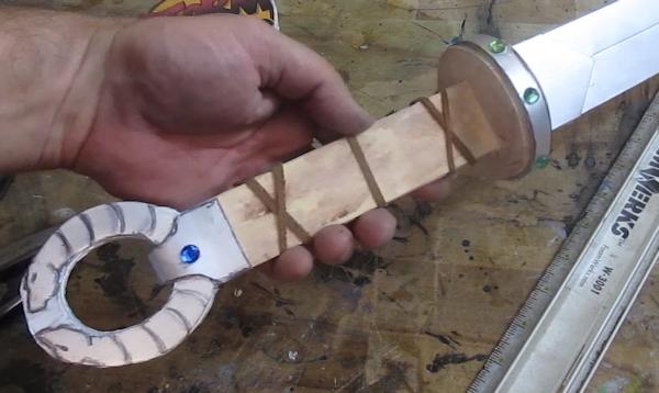 The sword handle