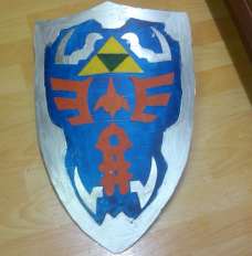 Cardboard Hylian Shield