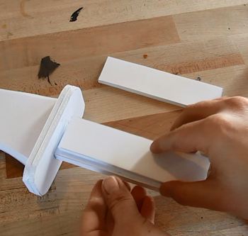 Add handle pieces