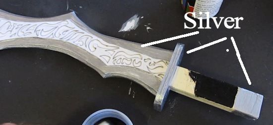 Paint this silver