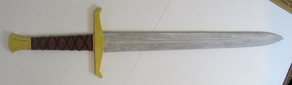 The completed sword