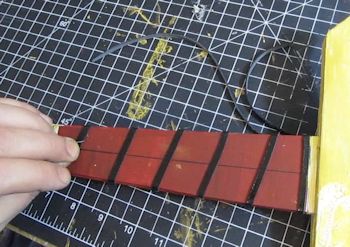 Do frirst wrap on handle