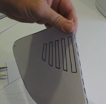Fold on dashed line