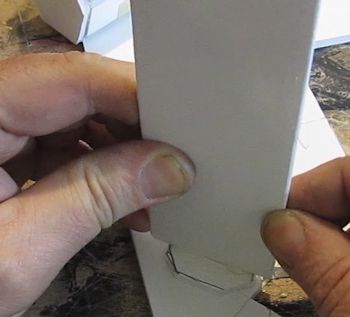 Glue it to blade