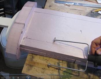 Trim the bevel