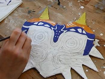 Begin the painting