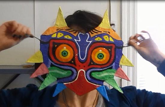 Try on the mask