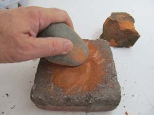 Grinding pigment