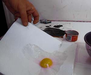 Crack an egg
