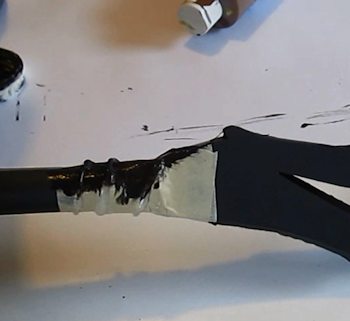 paint tape black