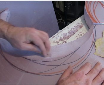 Use sandpaper