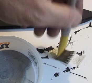 Dry brushing