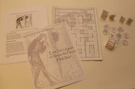 Paper Game: Rescue the Princess from the Labyrinth