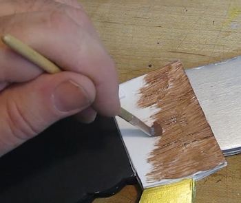 Paint the wooden chest