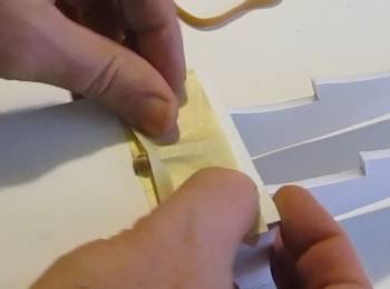 Extra tape it