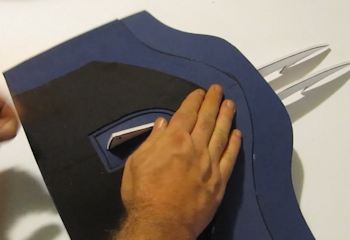 Apply the craft foam