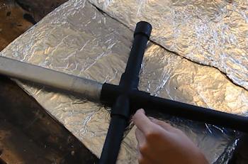 Paint the handle black