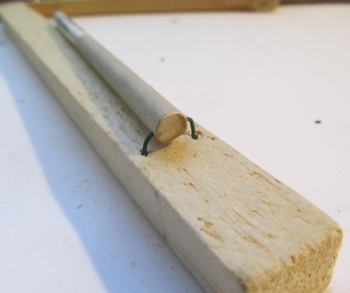 How the mast is hinged