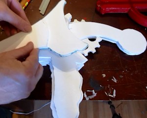 Gluing on a layer