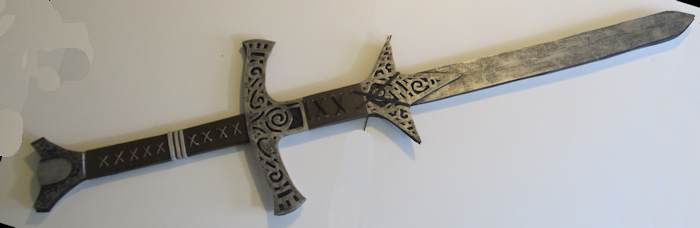The completed greatsword