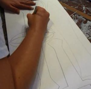 cut out the pieces