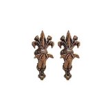 Fleur de lis wall hanger for sword