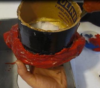 Apply glue