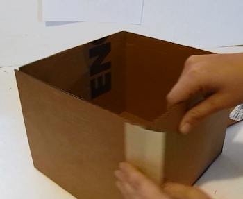 Cut and tape the six pieces