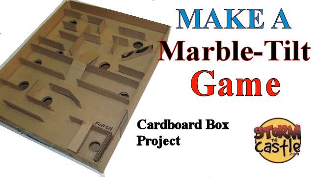 Make a tilt marble game