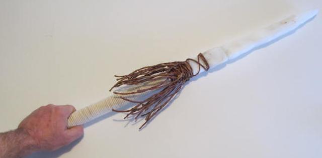 The white walker spear is complete