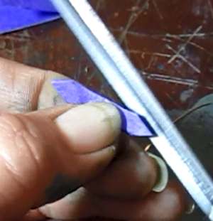 Cut the ends to a point