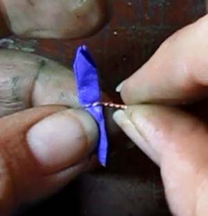 Twist the wire