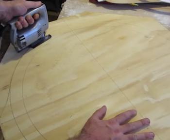 Trace and cut out gimbals