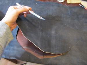 Cutting Leather