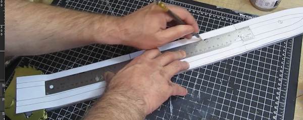 Trace template lines
