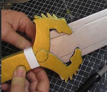 Add the handle band