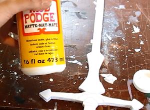 Apply mod podge